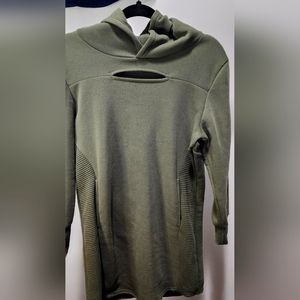 Green Julie and Joy Pullover Peakaboo Tunic